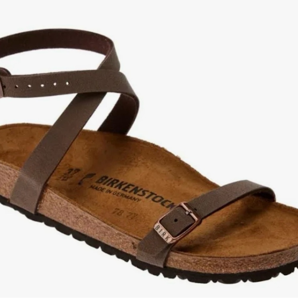Birkenstock Women's Black strappy size 38